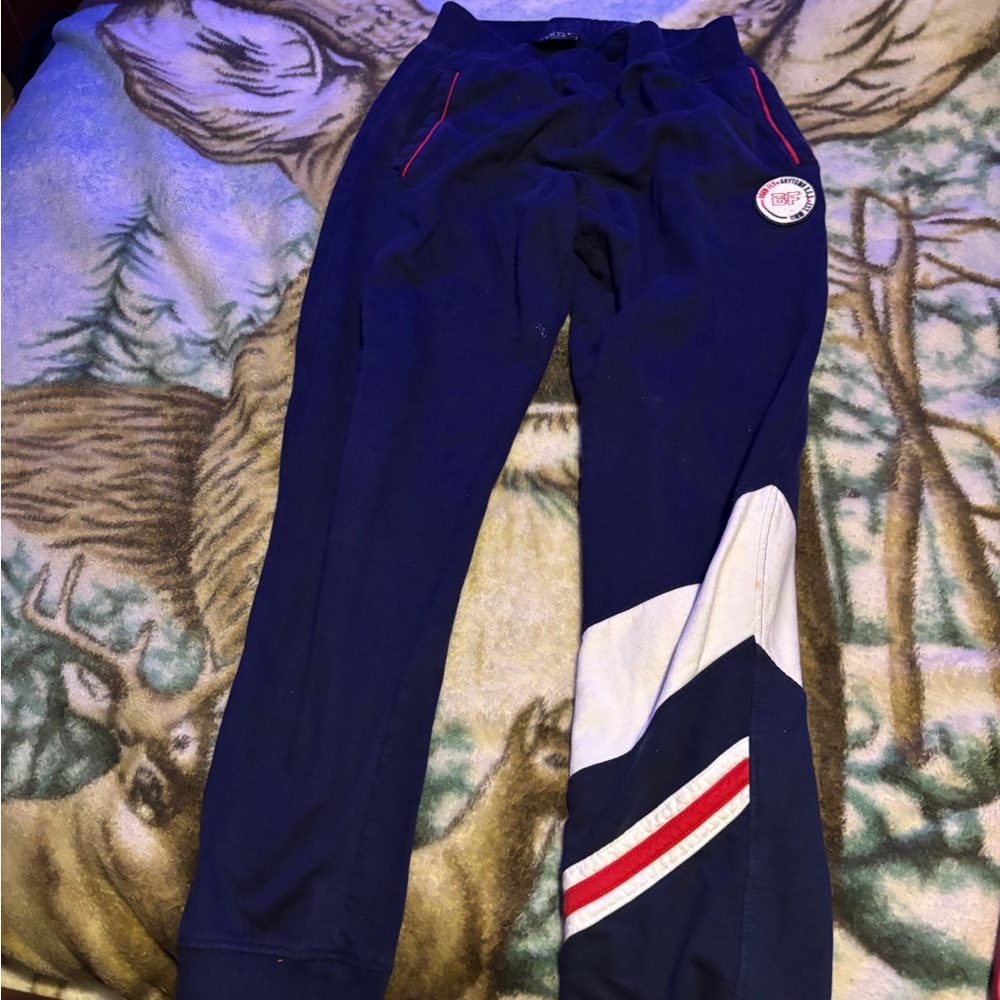 Men’s Navy Blue Athletic Joggers